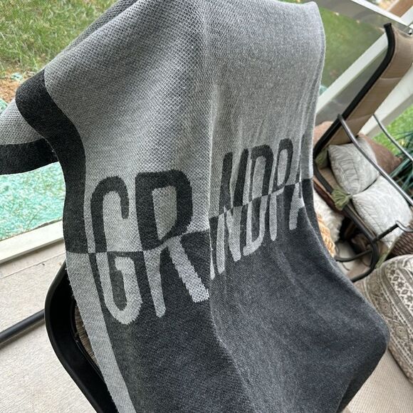 Baublebar On Repeat Custom GRANDPA Throw 50”x39” - Picture 2 of 4